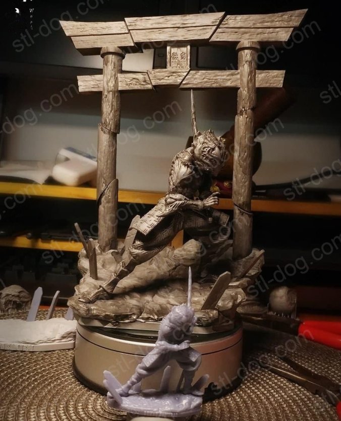 骷髅战士 恶魔武士 3D打印图纸